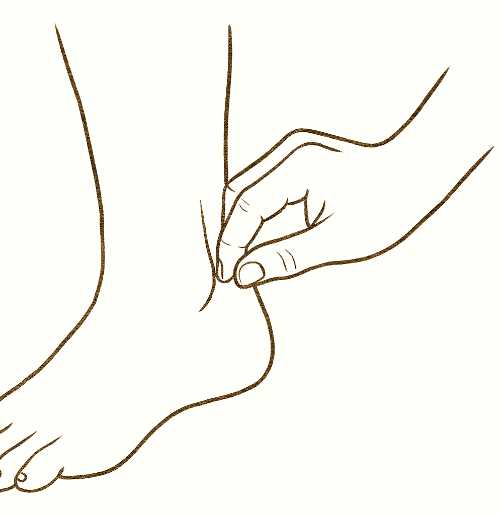 Kidney acupressure