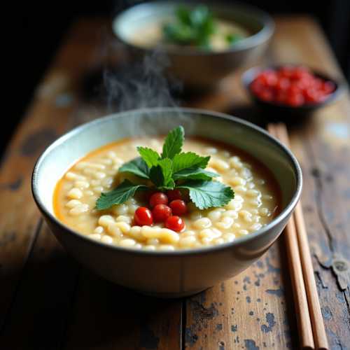 congee with goji