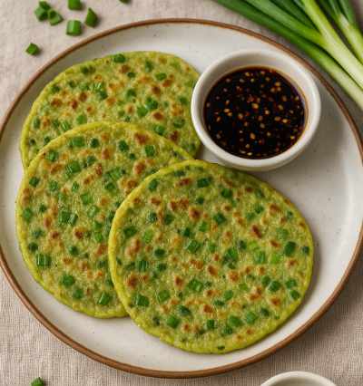 Mung Bean with Spring Onions
