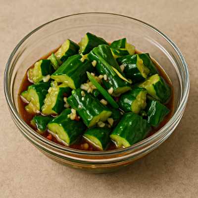 Smashed Cucumber Salad